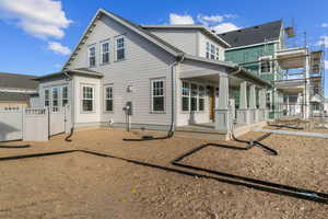 Rear view of property