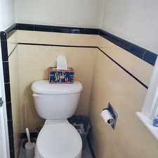 Bathroom with toilet