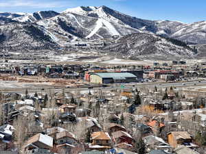 View of mountain backdrop