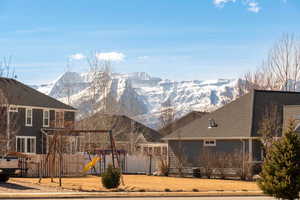 View of mountain backdrop