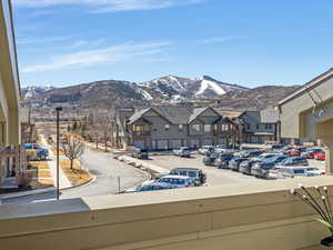 View of mountains from your patio