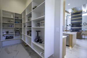 View of storage area