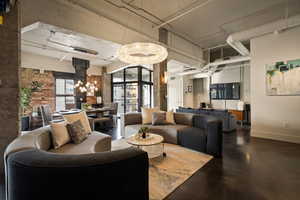 View of building lobby