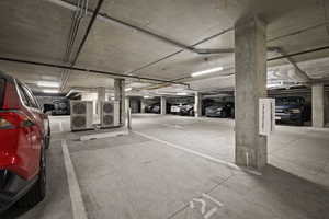 View of parking garage