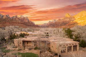 View of mountain backdrop