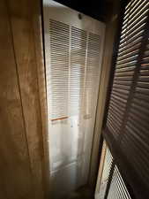 Detailed view of a heating unit