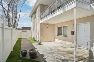 Patio / terrace featuring a patio area and a fenced backyard
