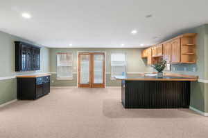 Basement Kitchen and entrance