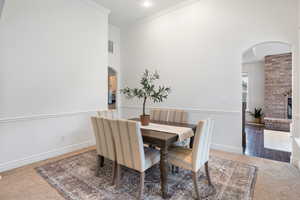 Formal dining room