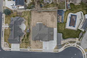 View of property location with nearby suburban area