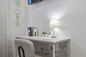 View of office space
