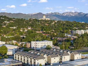 Drone / aerial view of mountains