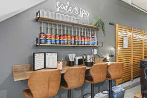 View of bar