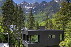 View of mountain backdrop