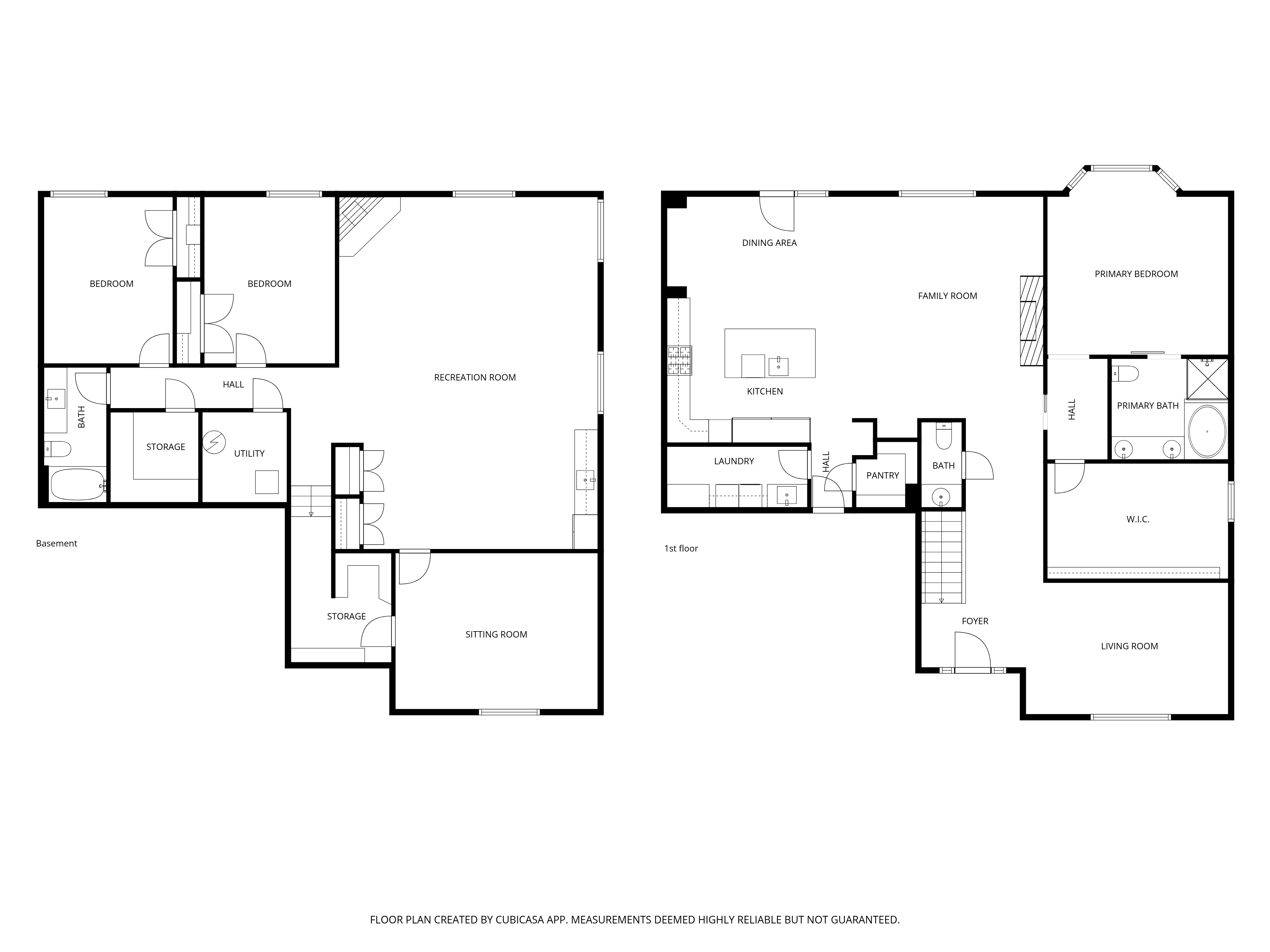 View of home floor plan