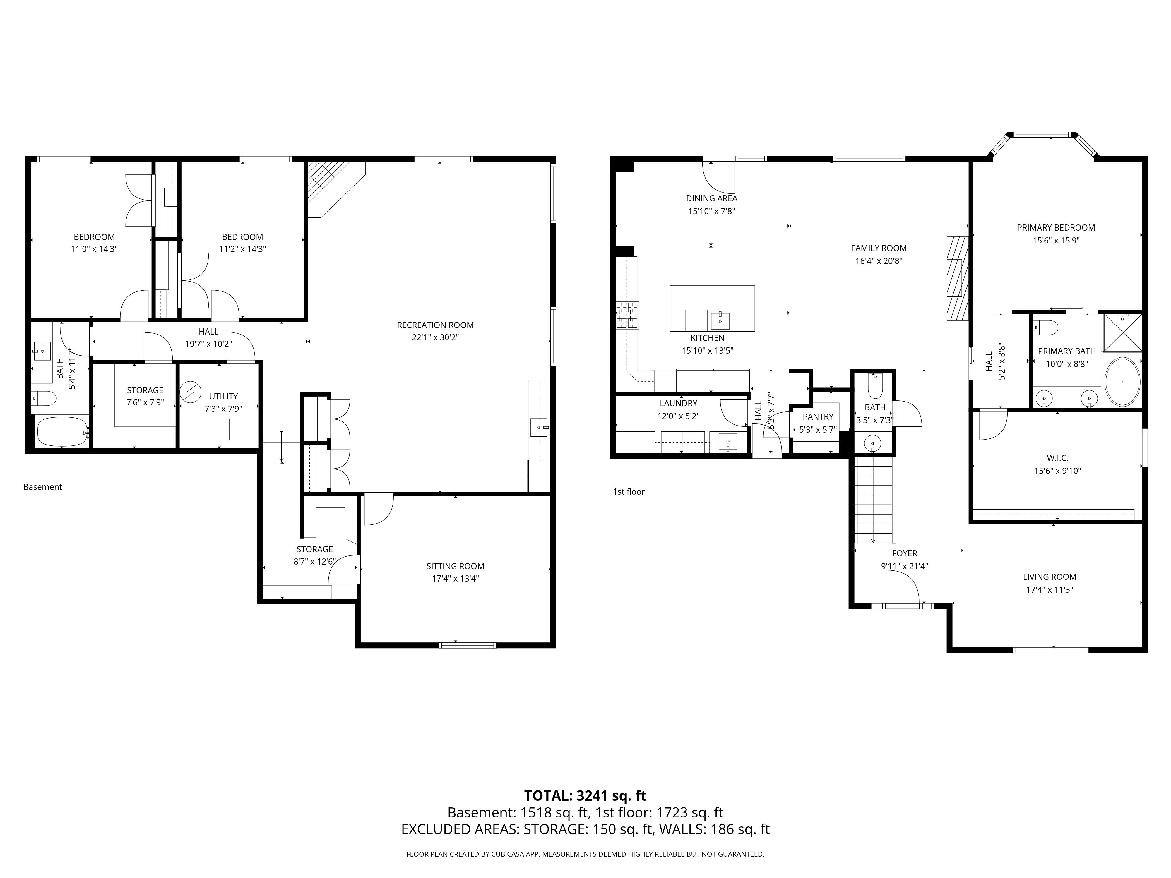 View of home floor plan