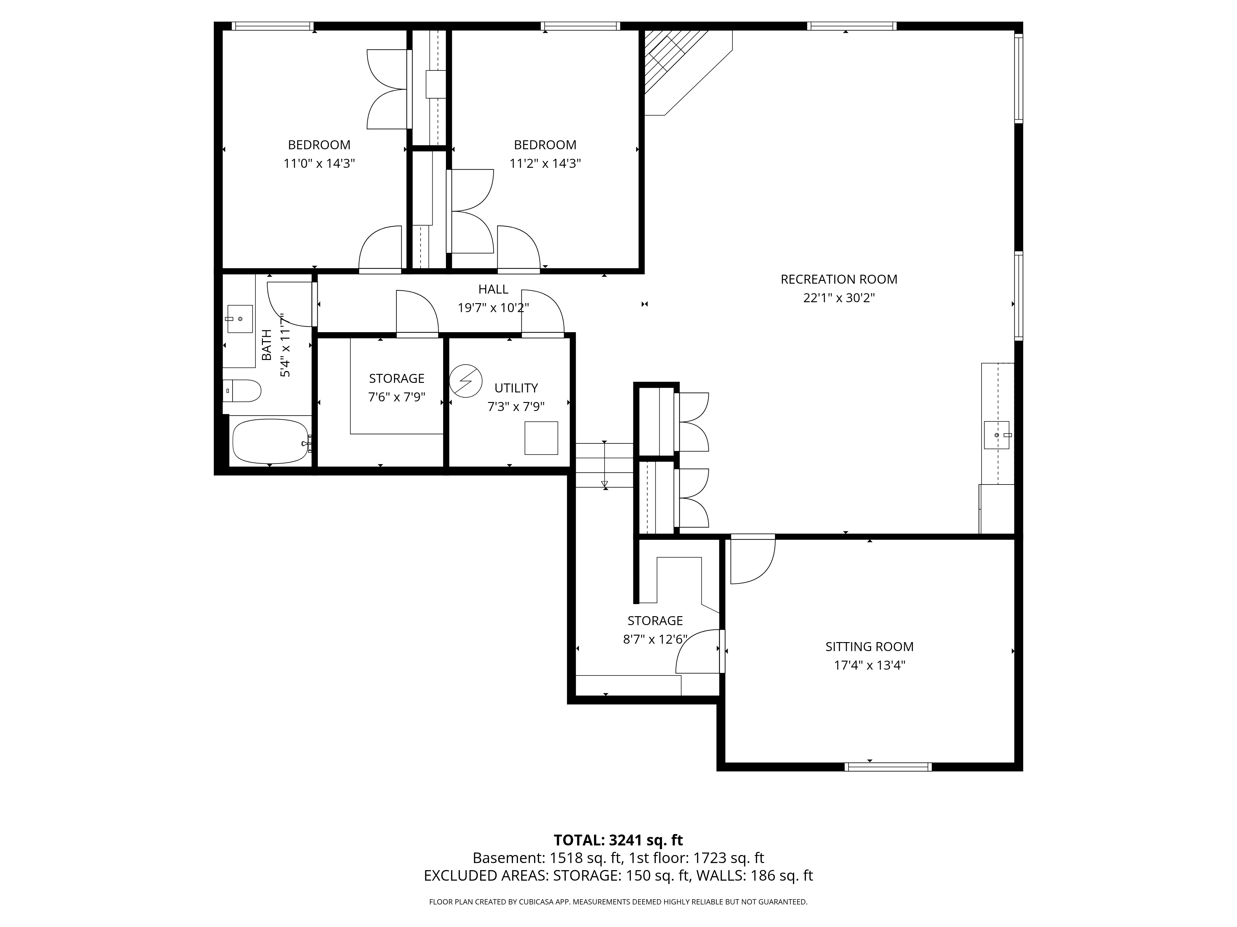 View of home floor plan