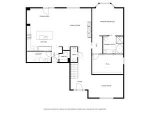 View of floor plan / room layout