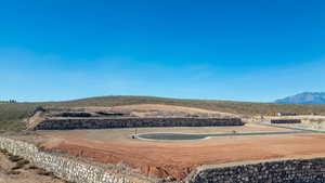 View of mountain backdrop