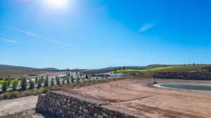 Surrounding community featuring a mountain view