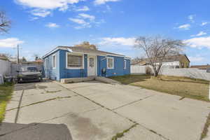 Bungalow-style home with driveway
