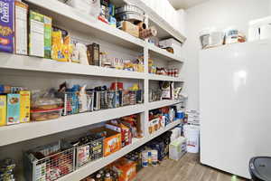 View of storage area