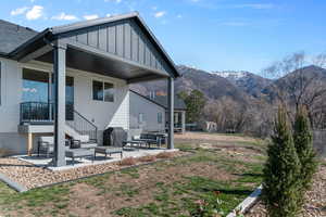 Mountain views from backyard