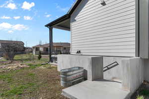 Basement Walkout entrance