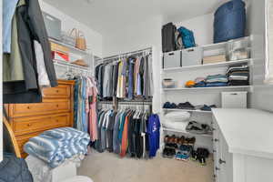 Primary Suite oversize walk-in closet