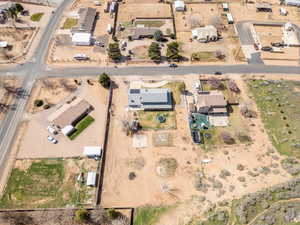 Aerial view of property's location