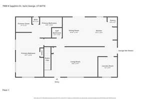 View of home floor plan