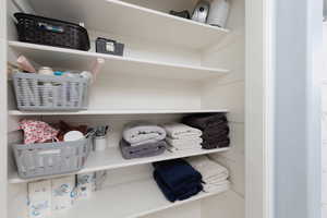 View of closet