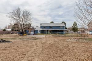 View of yard with a playground