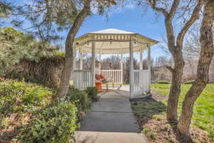 Surrounding community featuring a gazebo