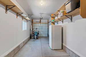 A garage adds valuable parking and storage