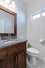 Half Bathroom on main level