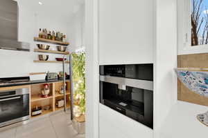 Miele in-wall coffee maker