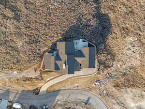 Aerial view of property's location