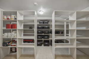 View of storage area