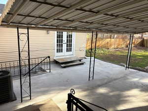 View of patio / terrace with french doors