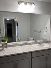 2nd floor full size bathroom