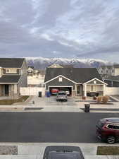 Mountain view from master bedroom, , east facing.