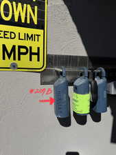 Exterior view of a lock box