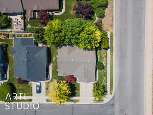 Overhead view of property