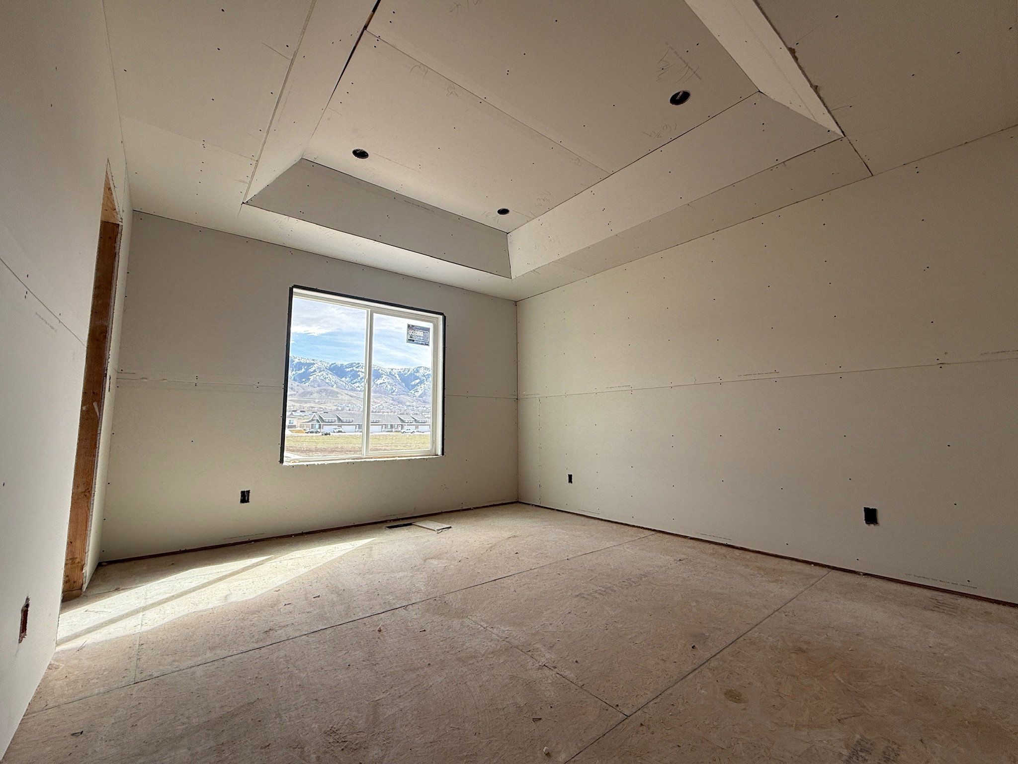 View of spare room