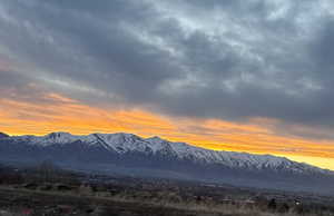 Wellsville's at sunset.