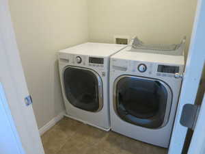Washer and Dryer Included!