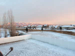 Winter Time Mountain View