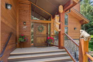 Entrance to property