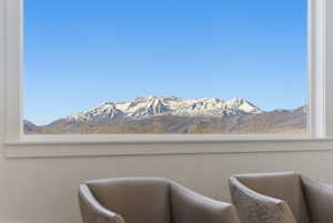 View of mountain backdrop